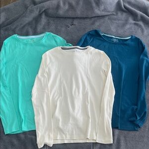 Talbots Teal Pima Cotton Tee
